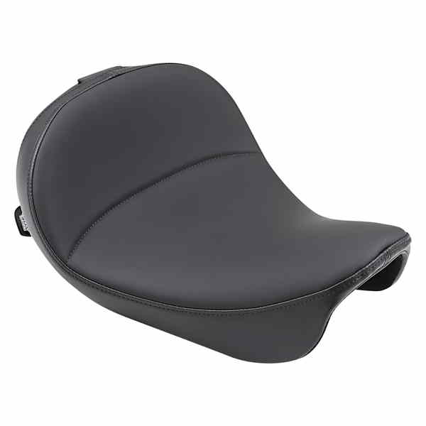 取寄せ バックレストオプション付きソロシート ドラッグスペシャリティーズ Solo Seat - Mild Stitched - Driver's Backrest - FXD/FLD '06-'17 0803-0555 08030555