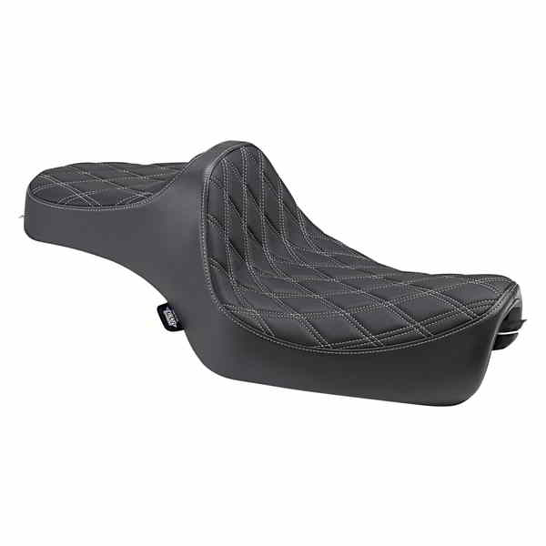 取寄せ プレデターIIIシート ドラッグスペシャリティーズ Predator III Seat - Double Diamond - Silver Stitching - XL '04-'22 0804-0735 08040735