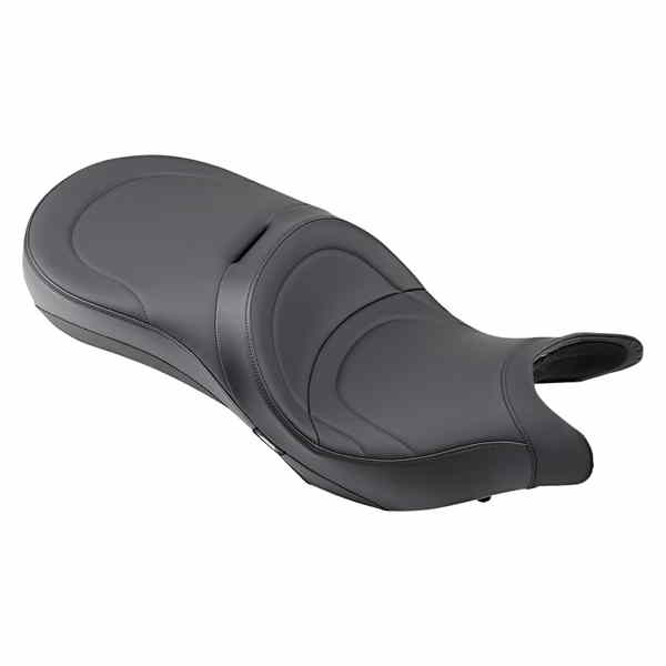 取寄せ 控えめなツーリングシート ドラッグスペシャリティーズ Low-Profile Touring Seat - Mild Stitch - Black - Victory '10-'15 0810-1540 08101540