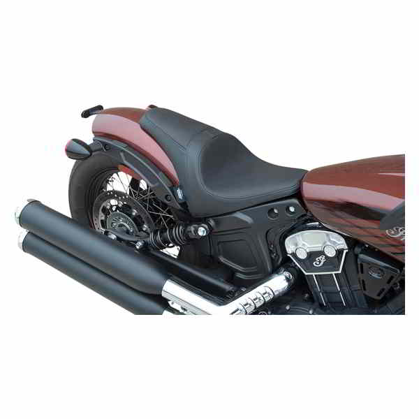 取寄せ 3/4ソロシート ドラッグスペシャリティーズ 3/4 Solo Seat - Black - Smooth - '18-'22 Scout Bobber 0810-2254 08102254
