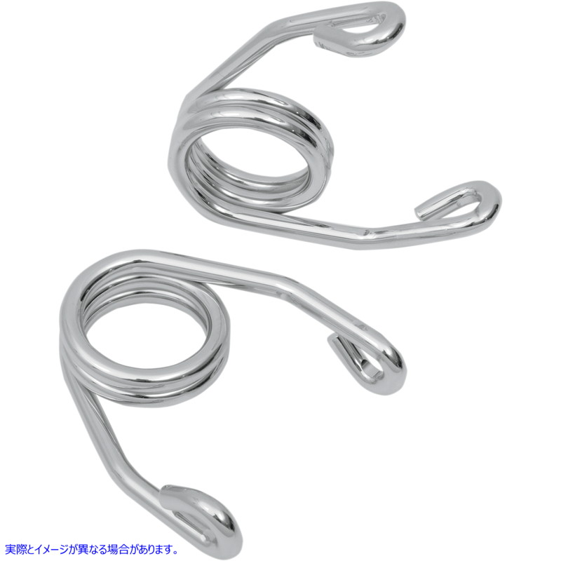 取寄せ クロムシートスプリング ドラッグスペシャリティーズ Torsion Seat Spring - Chrome - 3 0820-0041 08200041