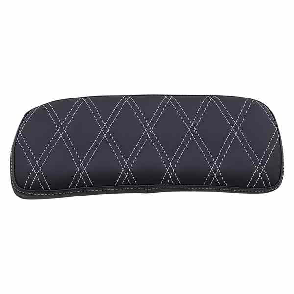 取寄せ チョップド ツアーパック パッド - ダブルダイヤモンド - ブラック/シルバー ドラッグスペシャリティーズ シート Chopped Tour-Pak Pad - Double Diamond - Black/Silver 0822-0433 08220433