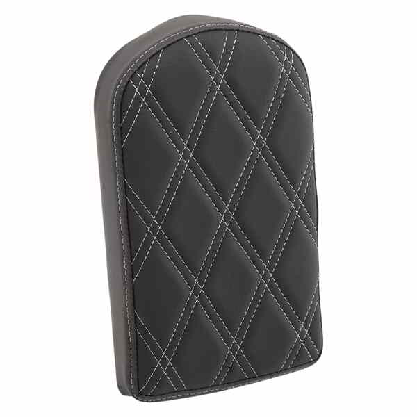 取寄せ シシーバーパッド - ダブルダイヤモンド - シルバー - 10インチ ドラッグスペシャリティーズ シート Sissy Bar Pad - Double Diamond - Silver - 10 0822-0441 08220441