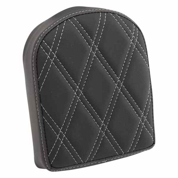 取寄せ シシーバーパッド - ダブルダイヤモンド - シルバー - 7インチ ドラッグスペシャリティーズ シート Sissy Bar Pad - Double Diamond - Silver - 7 0822-0444 08220444