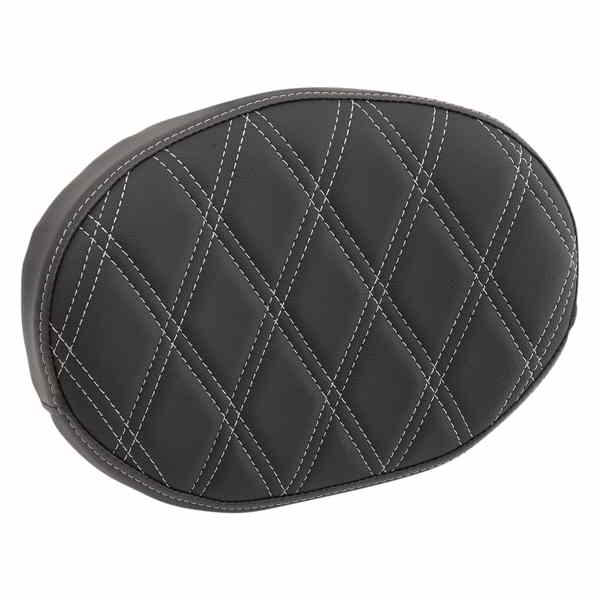 取寄せ シシーバーパッド - ダブルダイヤモンド - シルバー - オーバル ドラッグスペシャリティーズ シート Sissy Bar Pad - Double Diamond - Silver - Oval 0822-0447 08220447