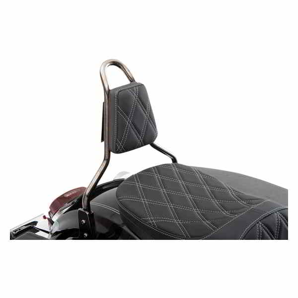 取寄せ シシーバーパッド - ダブルダイヤモンド - シルバー - テーパード ドラッグスペシャリティーズ シート Sissy Bar Pad - Double Diamond - Silver - Tapered 0822-0450 08220450