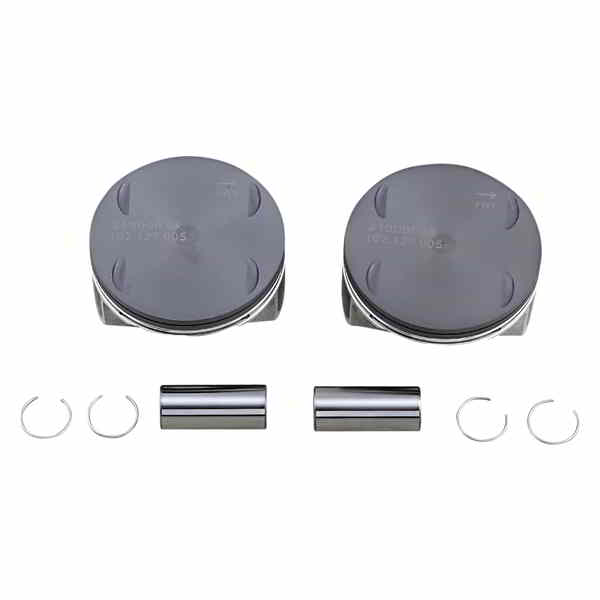 取寄せ ピストンキット - +0.005 - 114インチモーター - M8 ドラッグスペシャリティーズ Piston Kit - +0.005 - 114 Motor - M8 0911-0054 09110054