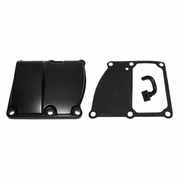 取寄せ トランスミッショントップカバー - マットブラック - M8 ドラッグスペシャリティーズ Transmission Top Cover - Matte Black - M8 1105-0251 11050251