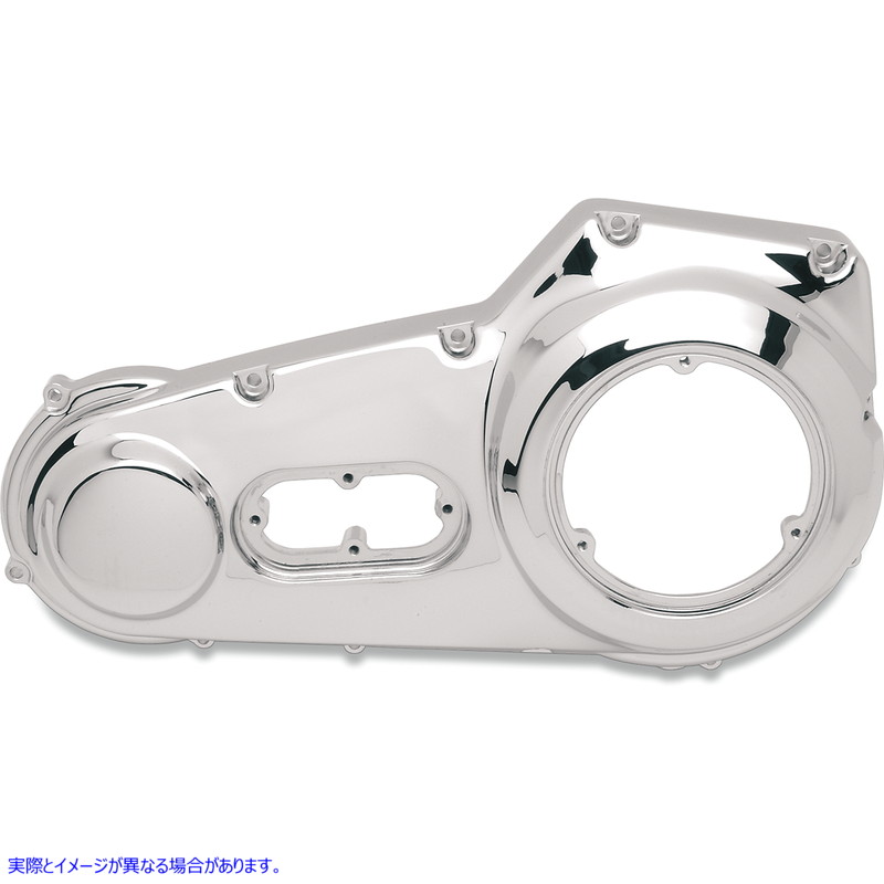 取寄せ 外側のプライマリカバー ドラッグスペシャリティーズ Outer Primary Cover - Chrome - '89-'93 Softail 1107-0037 11070037