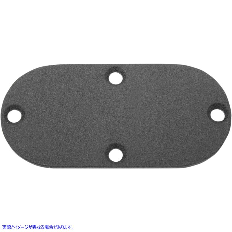 取寄せ 一次チェーン検査カバー ドラッグスペシャリティーズ Inspection Cover - Wrinkle Black 1107-0375 11070375