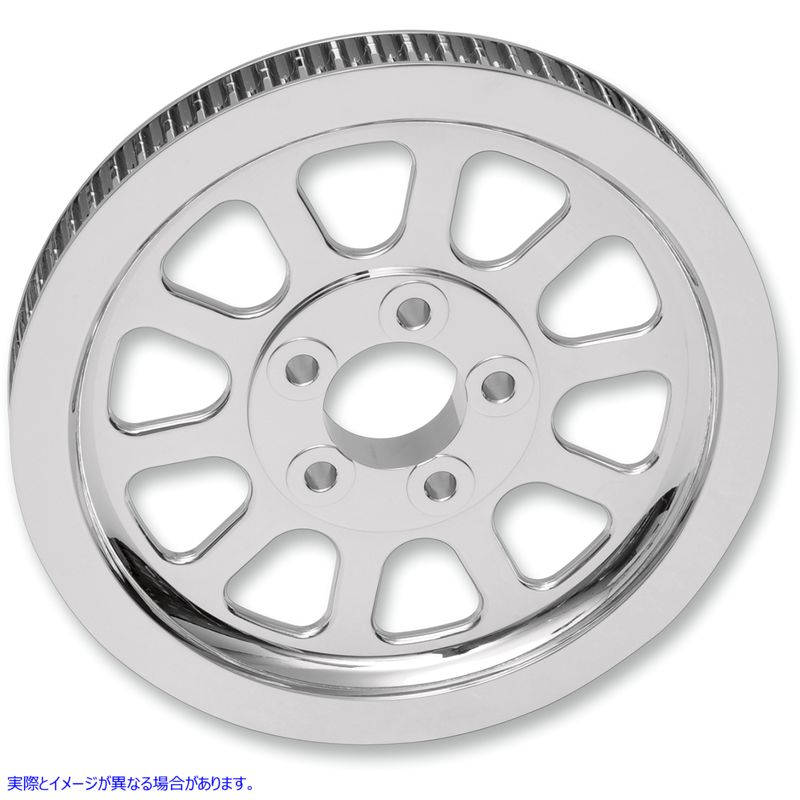 取寄せ 後部滑車 ドラッグスペシャリティーズ Chrome Rear Pulley - 66 Tooth 1201-0542 12010542