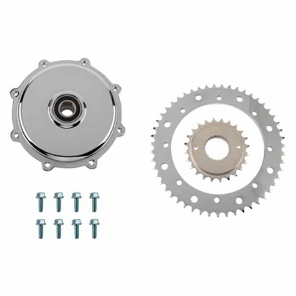 取寄せ コンバージョンスプロケットキット ドラッグスペシャリティーズ Conversion Sprocket Kit - Chrome - '09-'16 1210-2662 12102662