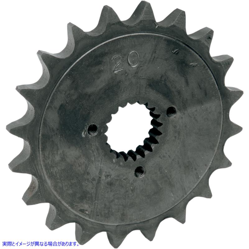 取寄せ トランスミッションメインシャフトスプロケット4速シャベルヘッド ドラッグスペシャリティーズ Transmission Mainshaft Sprocket - 21 Tooth - '84-'90 XL 1212-0738 12120738