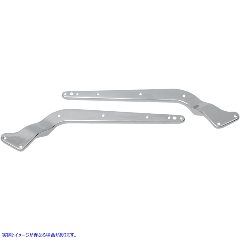 取寄せ リアフェンダーストラット - ストックスタイル - クローム ドラッグスペシャリティーズ Rear Fender Strut - Stock-Style - Chrome 1411-0017 14110017