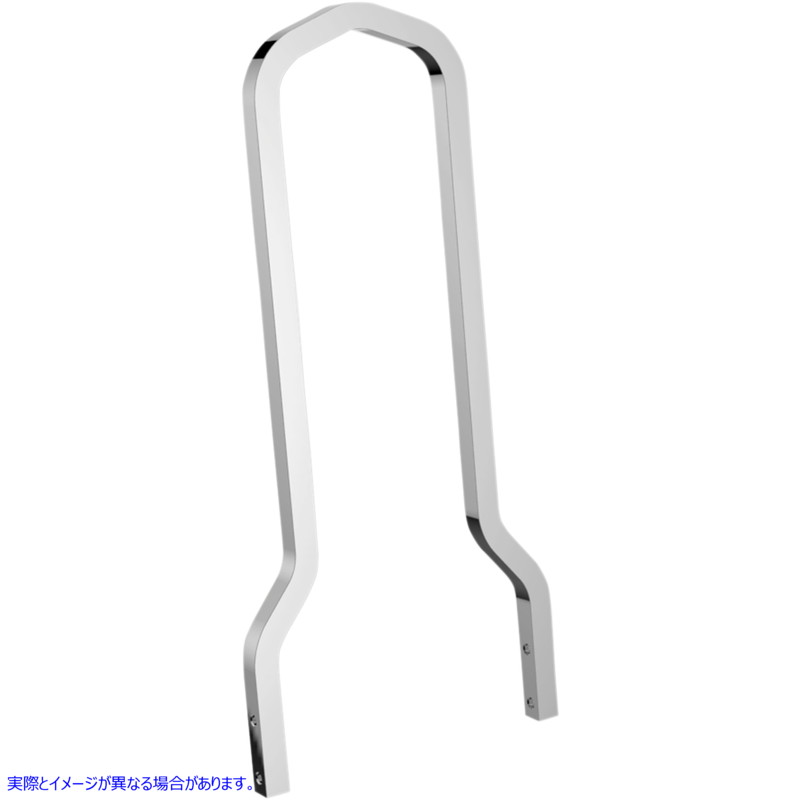 取寄せ スクエアシシーバー - クローム - 高さ12.5インチ x 幅7.5インチ ドラッグスペシャリティーズ Square Sissy Bar - Chrome - 12.5 H x 7.5 W 1501-0521 15010521