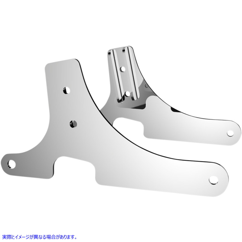 取寄せ サイドプレート - クローム ドラッグスペシャリティーズ Side Plates - Chrome 1504-0051 15040051