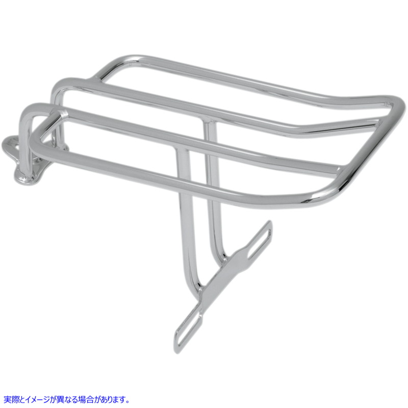 取寄せ フェンダー荷物ラック ドラッグスペシャリティーズ Luggage Rack - Chrome - FXD 1510-0158 15100158