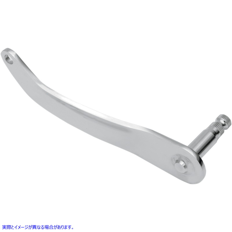 取寄せ シフターシャフトのスプライド ドラッグスペシャリティーズ Shift Shaft - Chrome - FXDWG 1601-0282 16010282