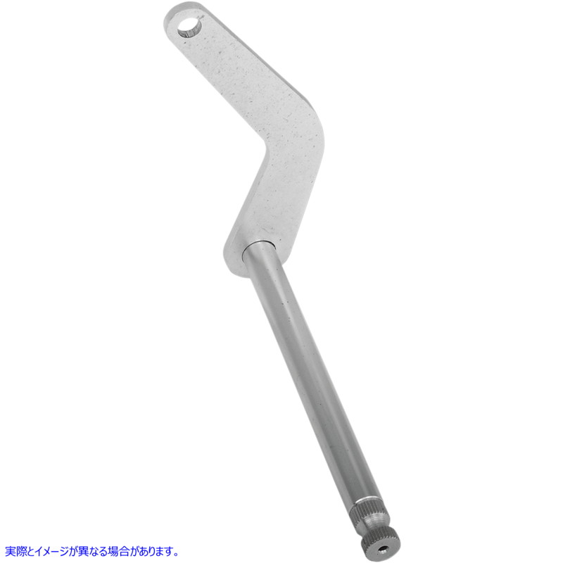 取寄せ シフターシャフトのスプライド ドラッグスペシャリティーズ Shift Shaft - Chrome - FXD 1602-0869 16020869