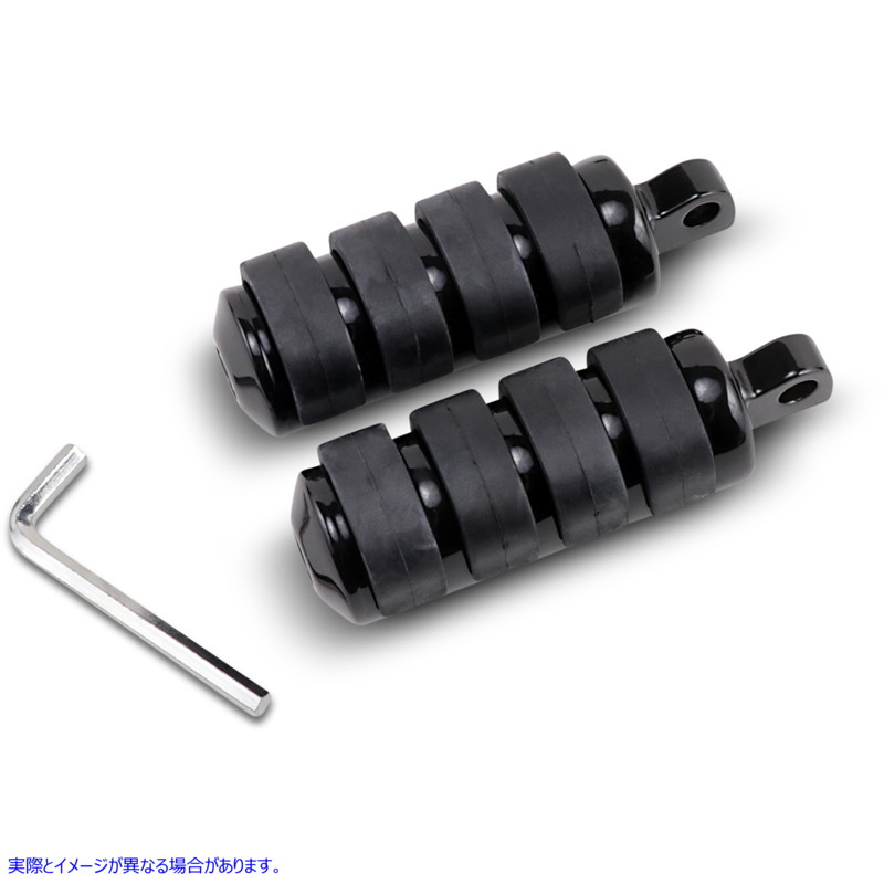 取寄せ ソフトライドフットペグ ドラッグスペシャリティーズ Soft-Ride Footpeg - Black - Large 1603-0352 16030352