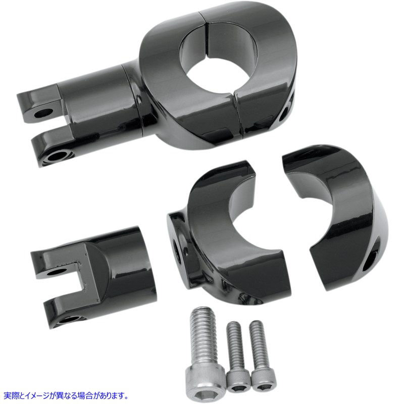 取寄せ ビッグバッファロー フットペグマウント - ブラック ドラッグスペシャリティーズ Big Buffalo Footpeg Mount - Black 1620-0673 16200673