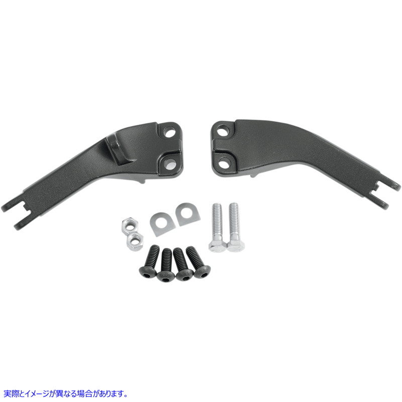 取寄せ パッセンジャーペグマウント - ブラック - FXD ドラッグスペシャリティーズ Passenger Peg Mount - Black - FXD 1620-0760 16200760