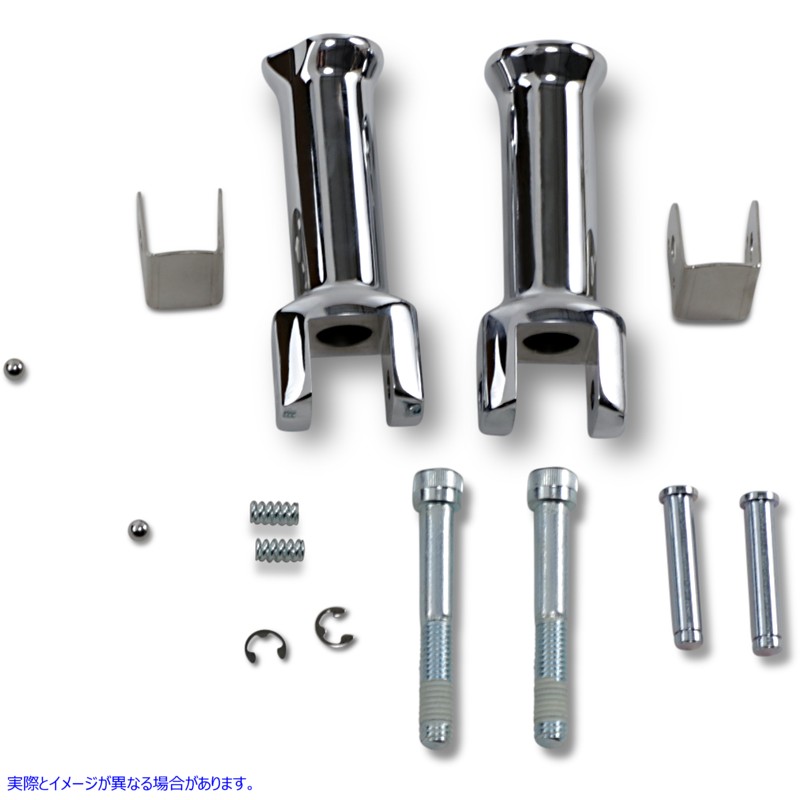 取寄せ パッセンジャーペグマウント - クローム - ソフテイル ドラッグスペシャリティーズ Passenger Peg Mount - Chrome - Softail 1620-1784 16201784