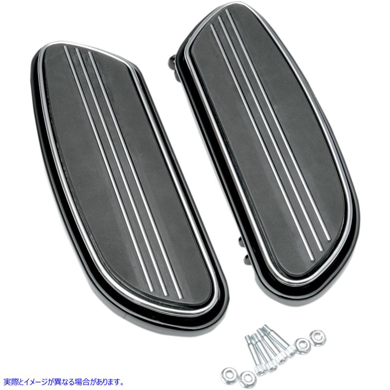 取寄せ スイーパーフロアボード - ドライバー - ブラック - FL ドラッグスペシャリティーズ Sweeper Floorboards - Driver - Black - FL 1621-0348 16210348