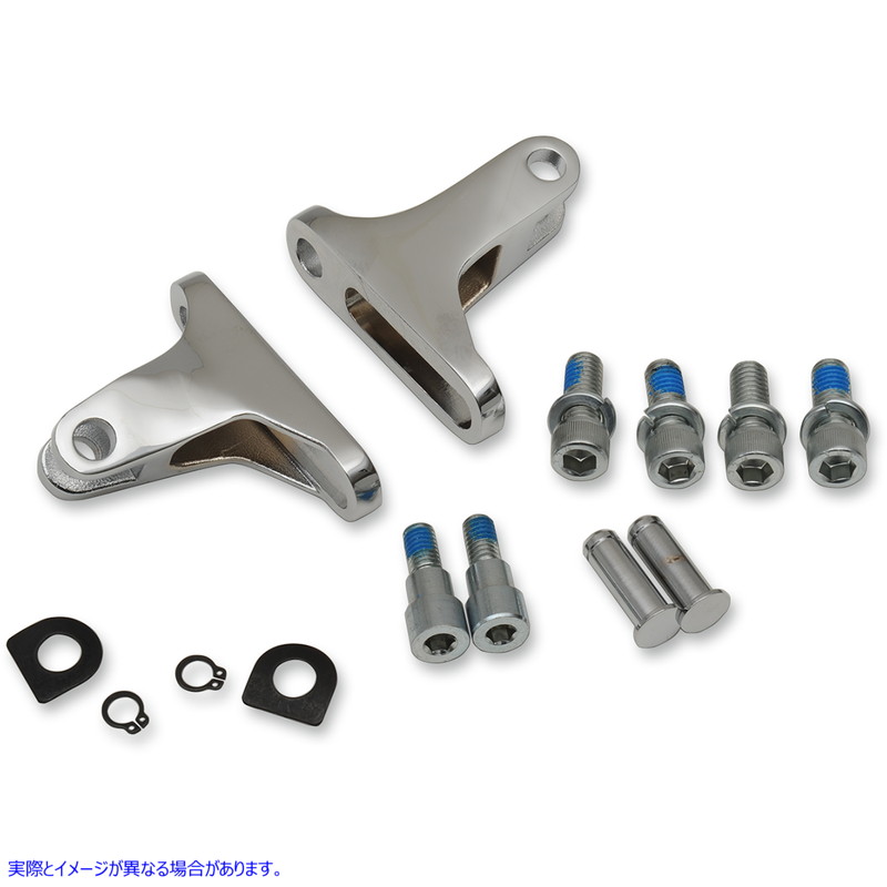 取寄せ パッセンジャーフットペグマウント - クローム ドラッグスペシャリティーズ Passenger Footpeg Mount - Chrome 1621-0786 16210786