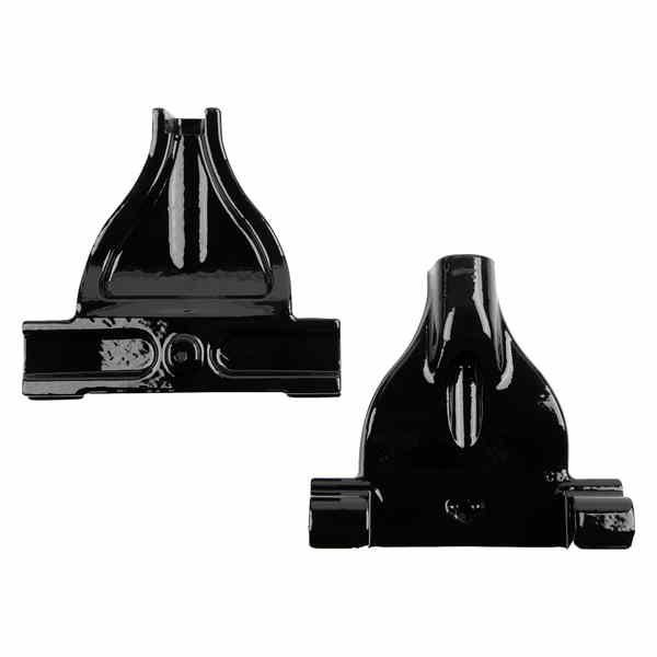 取寄せ 助手席側フロアボードマウント - グロスブラック ドラッグスペシャリティーズ Passenger Floorboard Mount - Gloss Black 1621-1003 16211003