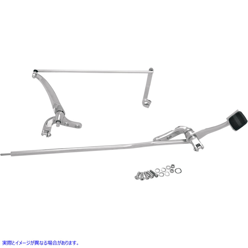 取寄せ Dyna Glides用のフォワードコントロールキット ドラッグスペシャリティーズ Standard Forward Control - FXD - Chrome 1622-0193 16220193