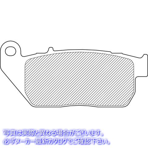 取寄せ オーガニックハーレー/ビューエルブレーキパッド ドラッグスペシャリティーズ Organic Brake Pads - Sportster 1720-0211 17200211