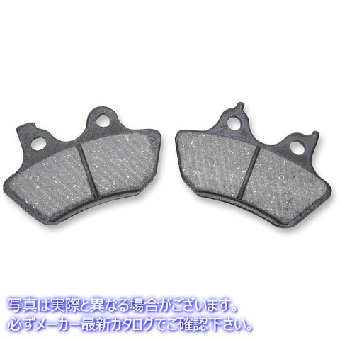 取寄せ オーガニックハーレー/ビューエルブレーキパッド ドラッグスペシャリティーズ Organic Brake Pads - Harley-Davidson 1720-0213 17200213