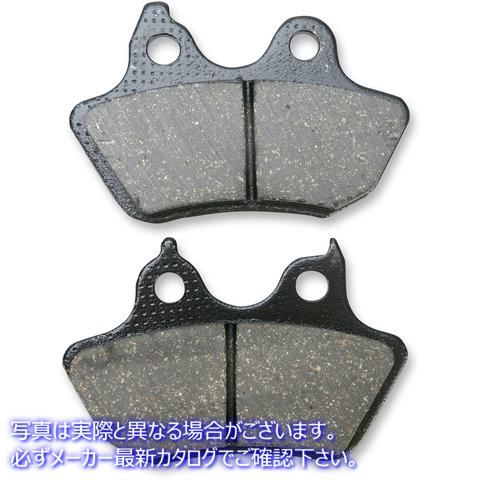 取寄せ オーガニックハーレー/ビューエルブレーキパッド ドラッグスペシャリティーズ Organic Brake Pads - Sportster 1720-0216 17200216