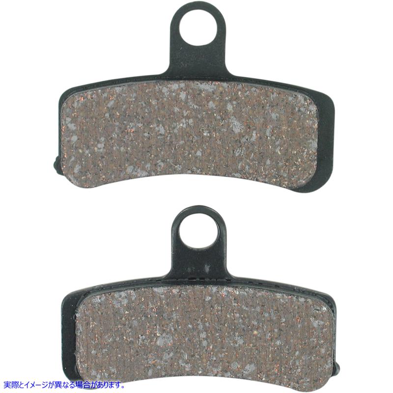 取寄せ オーガニックハーレー/ビューエルブレーキパッド ドラッグスペシャリティーズ Organic Brake Pads - Harley-Davidson 1720-0217 17200217