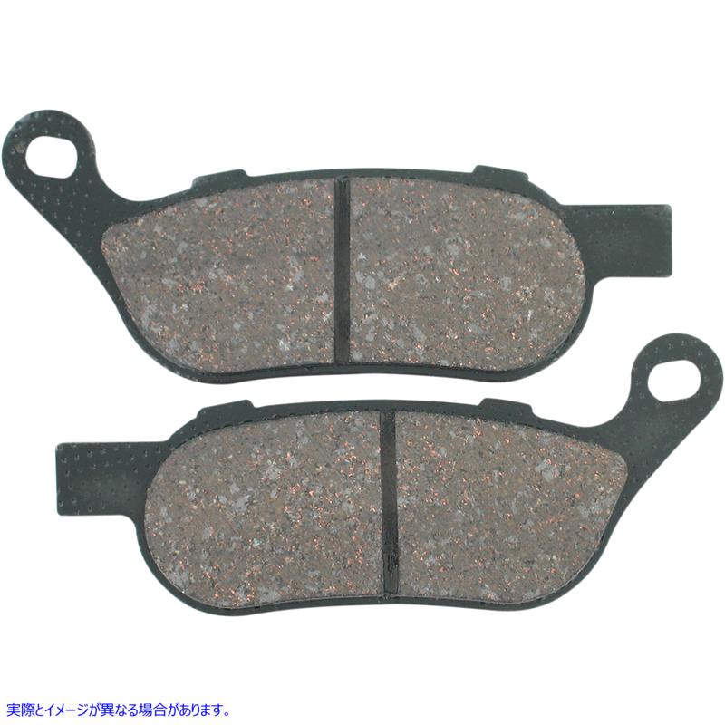 取寄せ オーガニックハーレー/ビューエルブレーキパッド ドラッグスペシャリティーズ Organic Brake Pads - Harley-Davidson 1720-0218 17200218