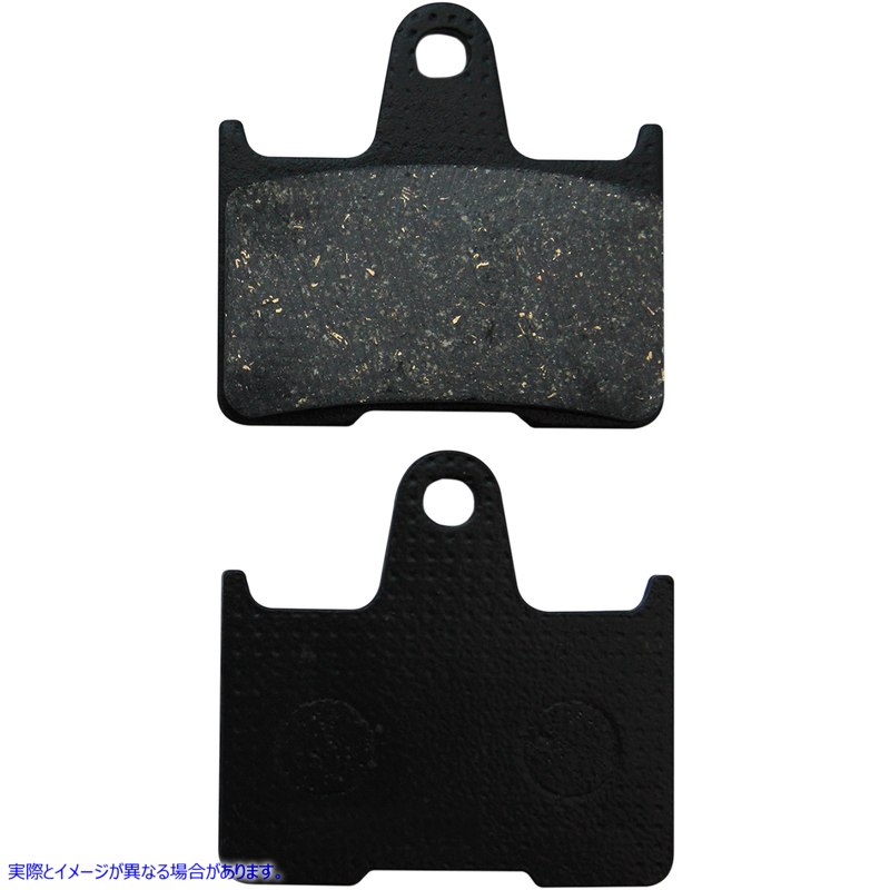 取寄せ オーガニックハーレー/ビューエルブレーキパッド ドラッグスペシャリティーズ Organic Brake Pads - Sportster 1720-0469 17200469