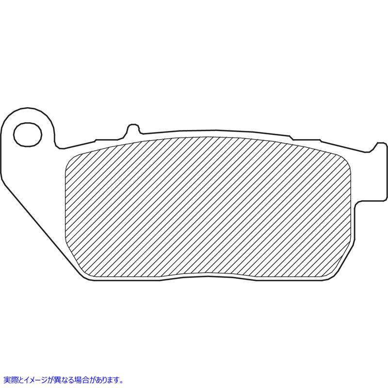 取寄せ 焼結金属ハーレー/ビューエルブレーキパッド ドラッグスペシャリティーズ Sintered Metal Brake Pads - Sportster 1721-1363 17211363