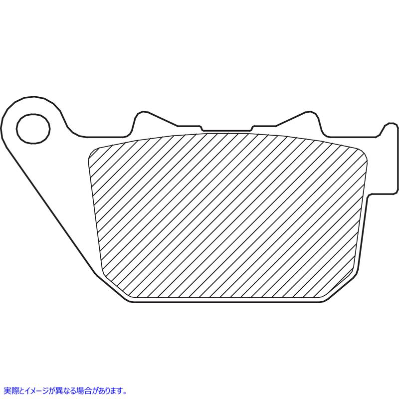 取寄せ 焼結金属ハーレー/ビューエルブレーキパッド ドラッグスペシャリティーズ Sintered Metal Brake Pads - Sportster 1721-1364 17211364