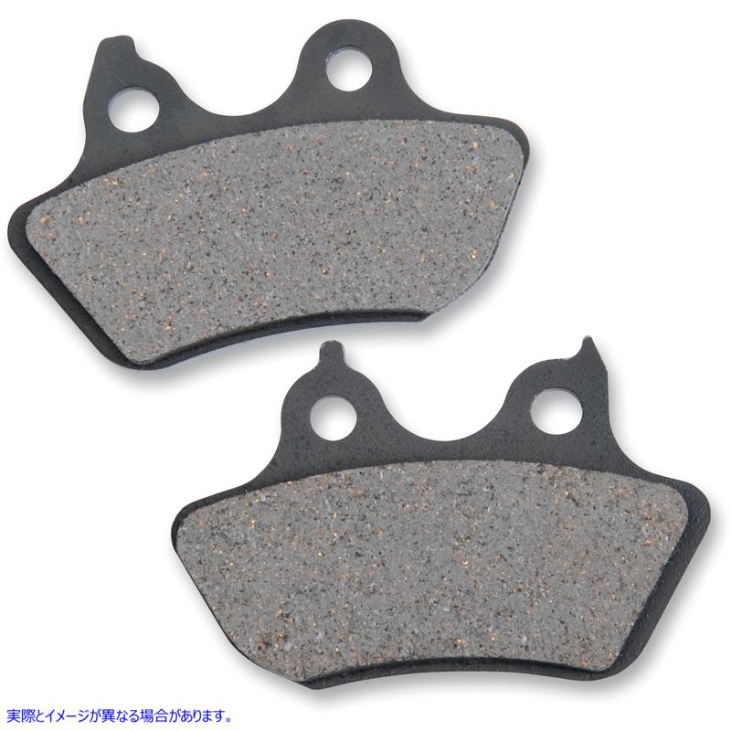 取寄せ 焼結金属ハーレー/ビューエルブレーキパッド ドラッグスペシャリティーズ Sintered Metal Brake Pads - Softail 1721-1368 17211368