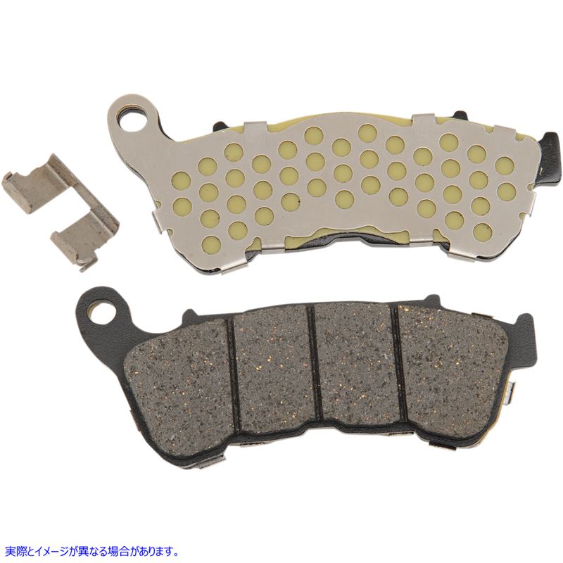 取寄せ 半覆われたブレーキパッド ドラッグスペシャリティーズ Semi-Metallic Brake Pads - Front 1721-1914 17211914