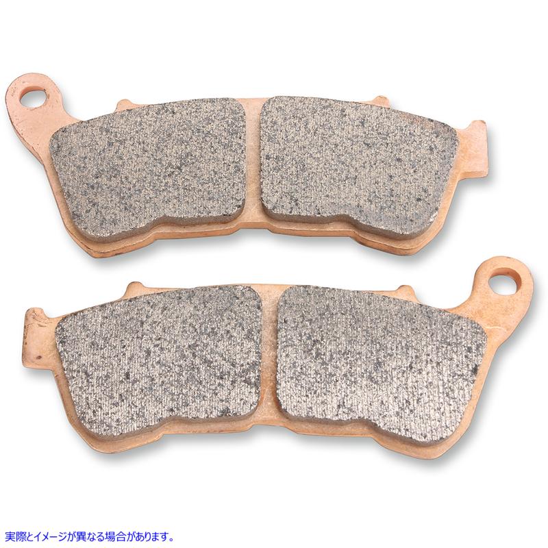 取寄せ 焼結金属ハーレー/ビューエルブレーキパッド ドラッグスペシャリティーズ Sintered Metal Brake Pads - Sportster 1721-1953 17211953