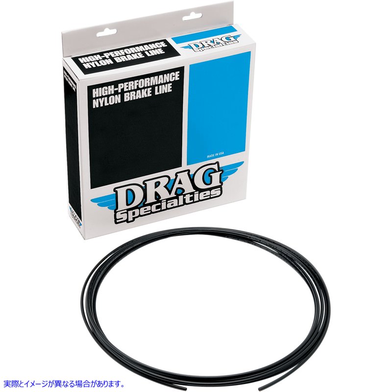 取寄せ ユニバーサルバルク3/16 O.D.ナイロンブレーキライン ドラッグスペシャリティーズ Nylon Brake Line - 25' 1740-0001 17400001