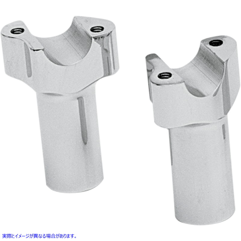 取寄せ ライザー - バッファロー - 3インチ - クローム ドラッグスペシャリティーズ Risers - Buffalo - 3 - Chrome 1803-1511 18031511