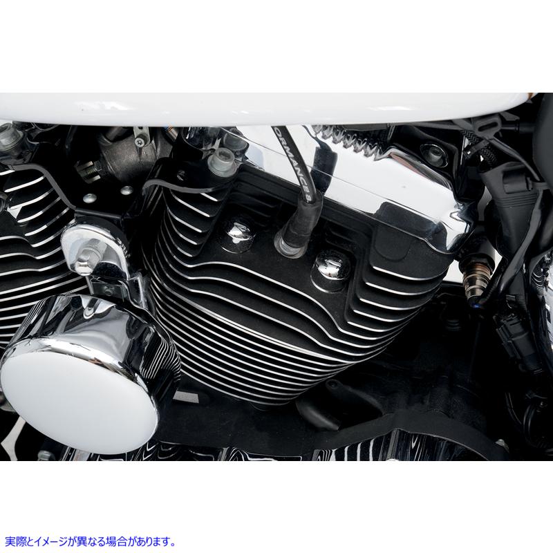 取寄せ クロムダイキャストヘッドボルトカバー ドラッグスペシャリティーズ Head/Bolt Covers - Big Twin 1902-0409 19020409