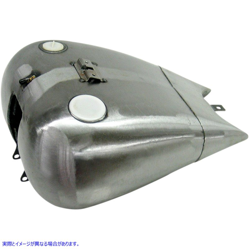 取寄せ 拡張ダッシュスタイルのガソリンタンク ドラッグスペシャリティーズ Extended Gas Tank with Gauge Bung - Softail 1914-1814 19141814