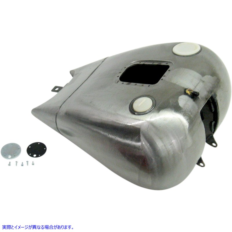 取寄せ 拡張ダッシュスタイルのガソリンタンク ドラッグスペシャリティーズ Gas Tank with Gauge Bung - EFI - 2 Extended 1914-1864 19141864