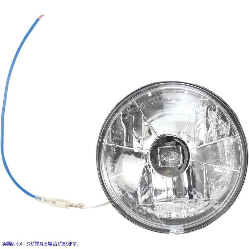取寄せ ダイヤモンドスタイルのライトキット ドラッグスペシャリティーズ 4-1/2 Halo Headlight - Clear 2001-0104 20010104
