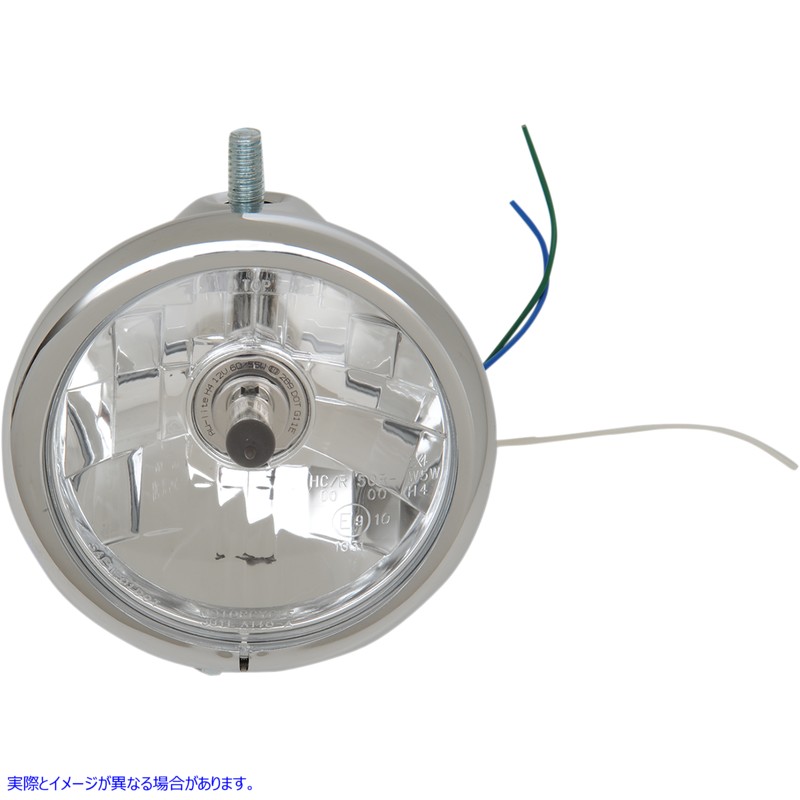 取寄せ トップマウントヘッドライト - 5-3/4インチ - クローム ドラッグスペシャリティーズ Top Mount Headlight - 5-3/4 - Chrome 2001-0806 20010806