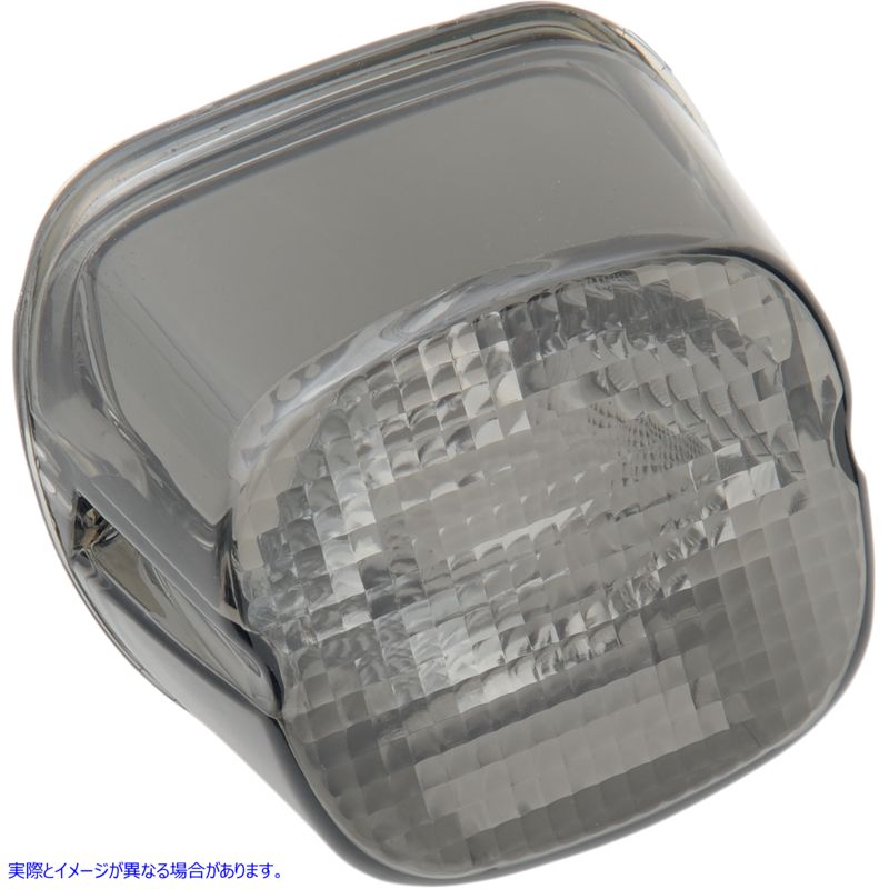 取寄せ ボトムタグレンズを備えたレイダウンテールライトレンズ ドラッグスペシャリティーズ Taillight Lens - Bottom Tag Window - Smoke 2010-0777 20100777